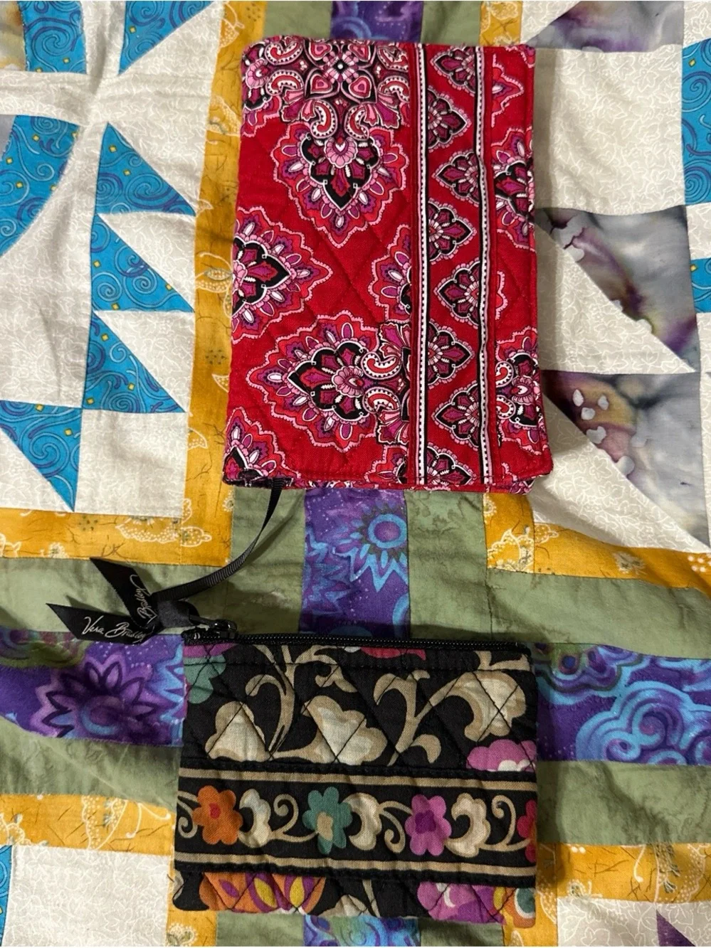 Vera Bradley floral tote bag